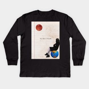 Air That I Breathe - Surreal/Collage Art Kids Long Sleeve T-Shirt